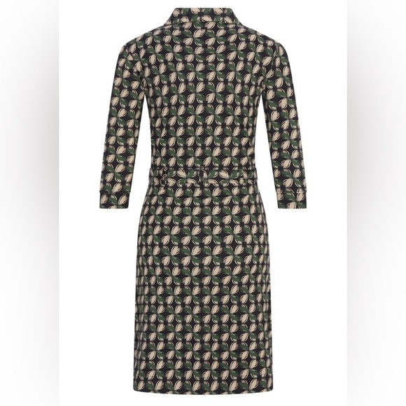 4 Funky Flavours Anthropologie patterned shirt dress sz L FITS Medium sz 8 - Picture 5 of 8